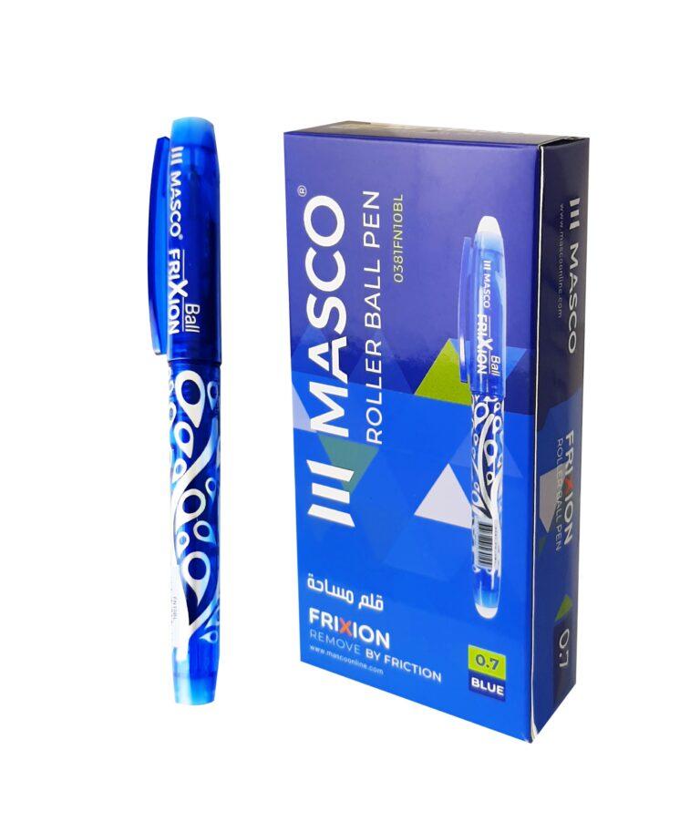MASCO 0.7 Frixion Roller Ball Pen Pack of 10