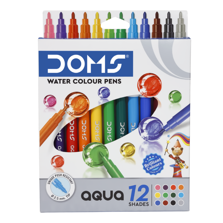 DOMS Water Colour Pen 12 Shades