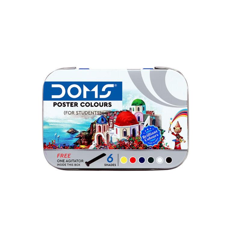 DOMS Poster Colors Set of 6 Shades