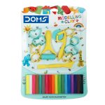 DOMS Clay 225 gr 18 Colors Shades with Accessories