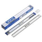 DOMS Q Series 30cm Transparent Scale (Pack of 10)
