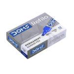 DOMS White Board Marker Pen Chisel Tip Blue Colour Pack of 12 Pieces
