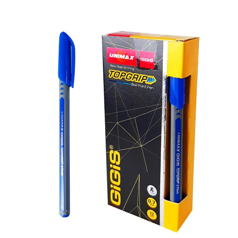 12Piece TopGrip 0.7mm Ball Point Pen Set,Blue Masco Online