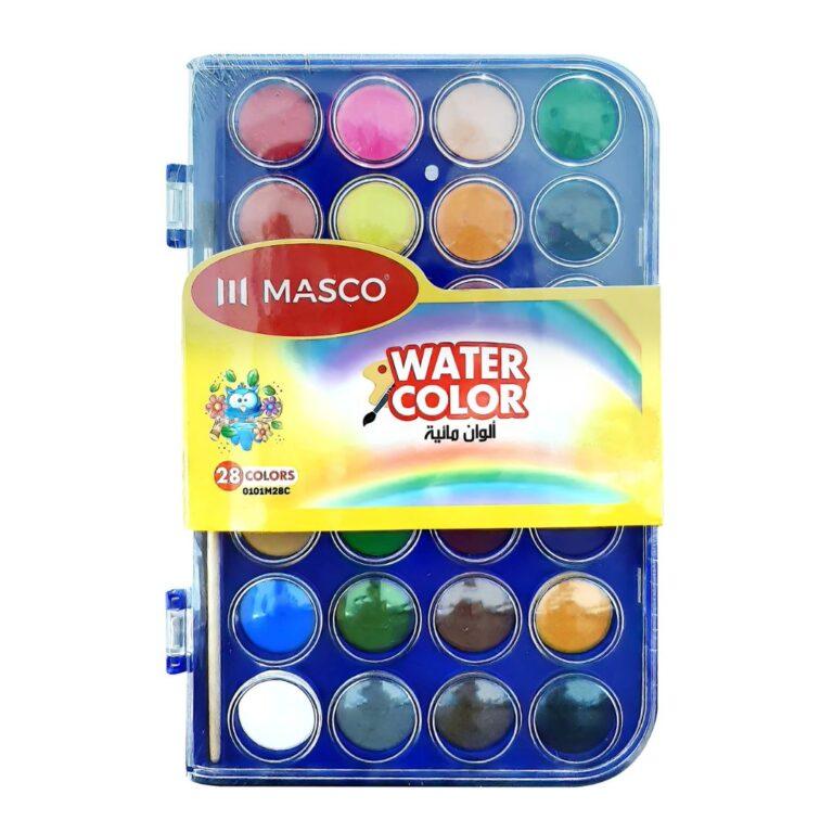 MASCO 28-Piece Water Color Paint set With Brush