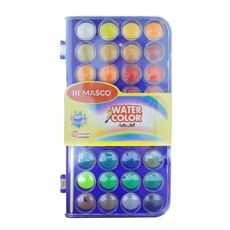 MASCO 36-Piece Water Color Paint set With Brush