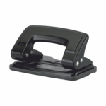 DP-480 2 Hole Heavy Duty Metal Paper Punch | Removable Chip Tray | 12 Sheets Capacity | Office Essentials