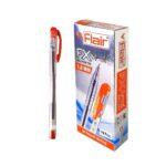 Flair FX Speed Ball Point Pen 1.0mm Set of 10pcs,Red