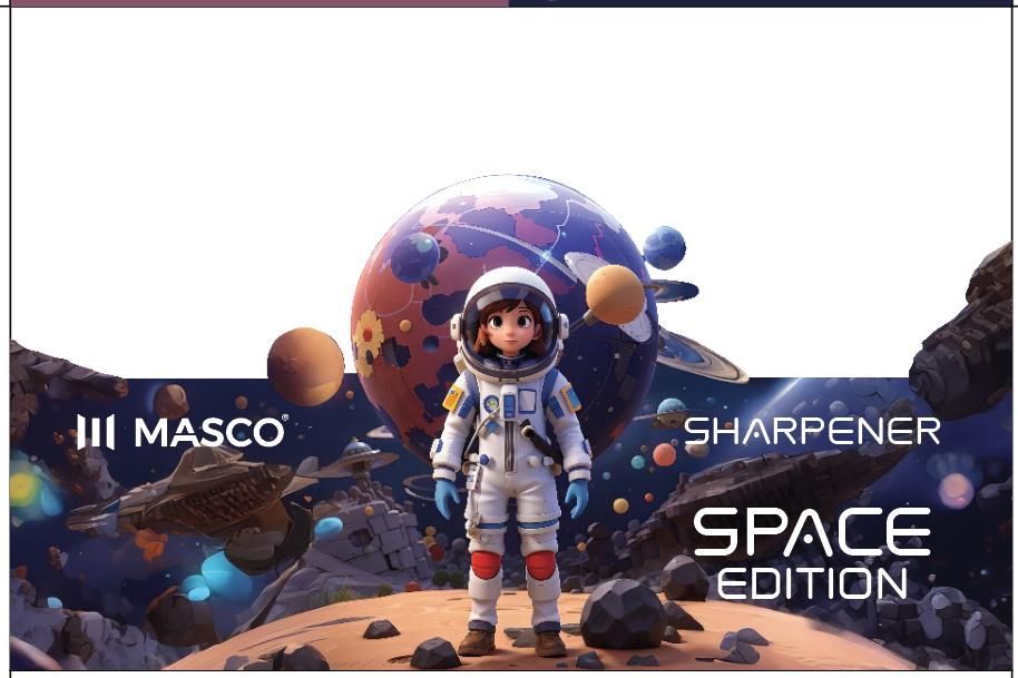 Space edition sharpeners