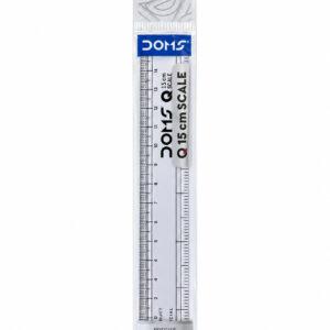 15 cm Transparent Ruler with Precise Measurement Markings