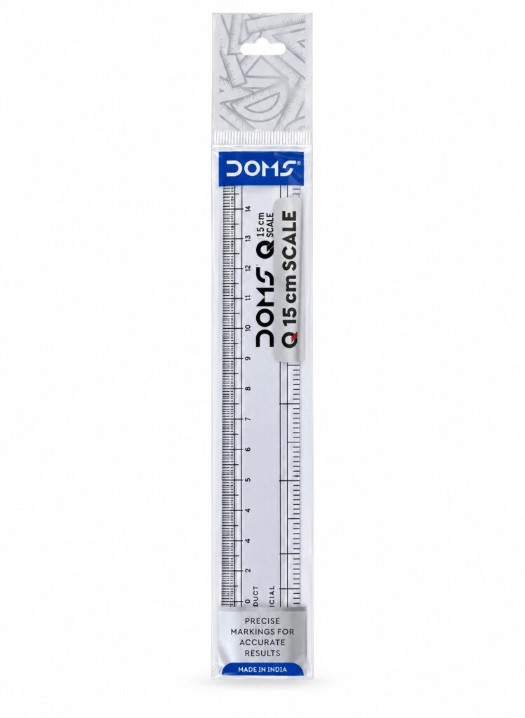15 cm Transparent Ruler with Precise Measurement Markings