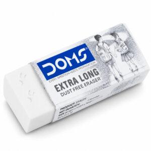 Extra Long Dust-Free Eraser, 55 x 23 x 12 mm, 1 Piece