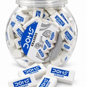 Pencil Erasers for Clean & Clear Erasing, 28 x 14.5 x 9.5 mm, Pack of 30