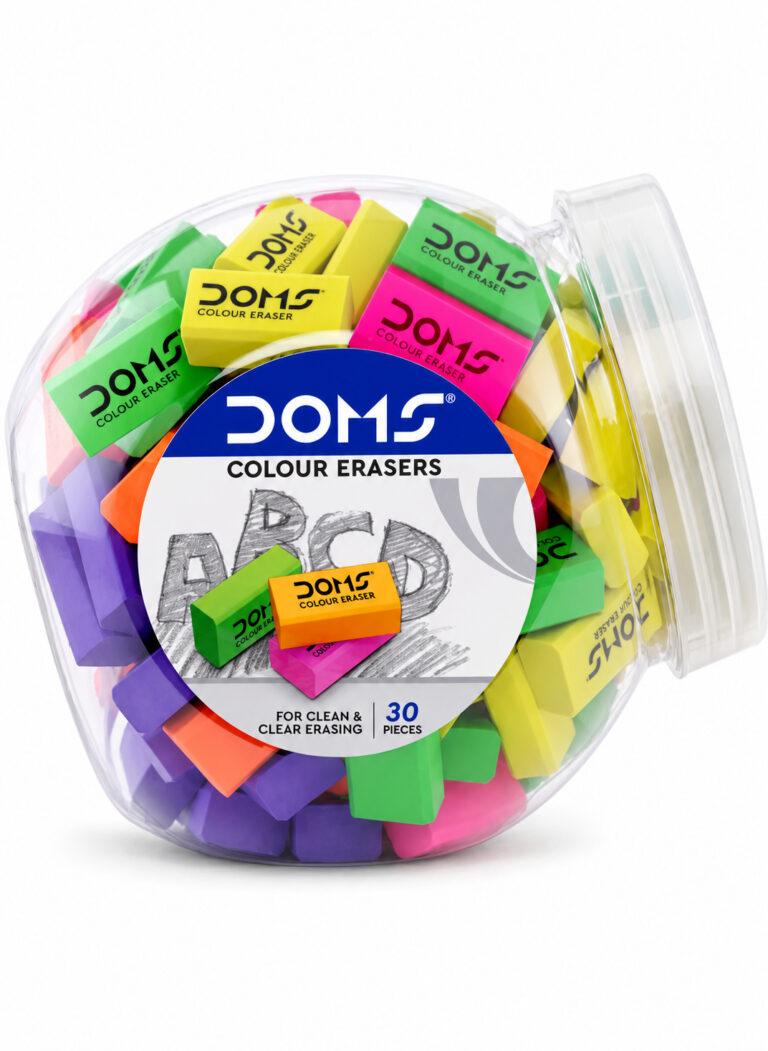 Erasers for Clean & Clear Erasing, 27 x 14 x 9 mm, Pack of 30