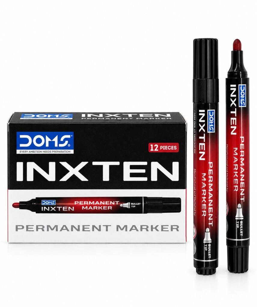 INXPRO Ballpoint Pens 0.7 mm Needle Tip Black Ink Pack of 50