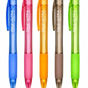 0.7 mm Mechanical Pencil with Built-In Eraser & Ergonomic Grip, Assorted Colours, 1 Piece