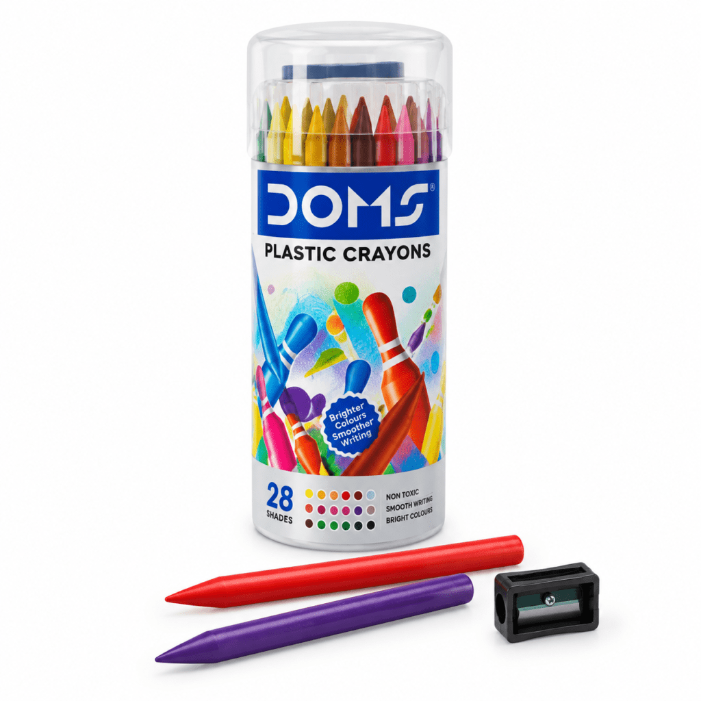 الوان شمعية بلاستيك — 28 COLOR — 01037123