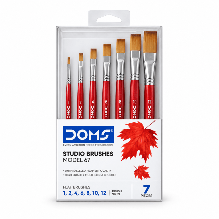 Studio Brush Flat — 7 PCS — 80308