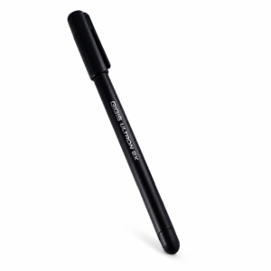 Black barrel GIGIS Ultron 2X black ink ballpoint pen