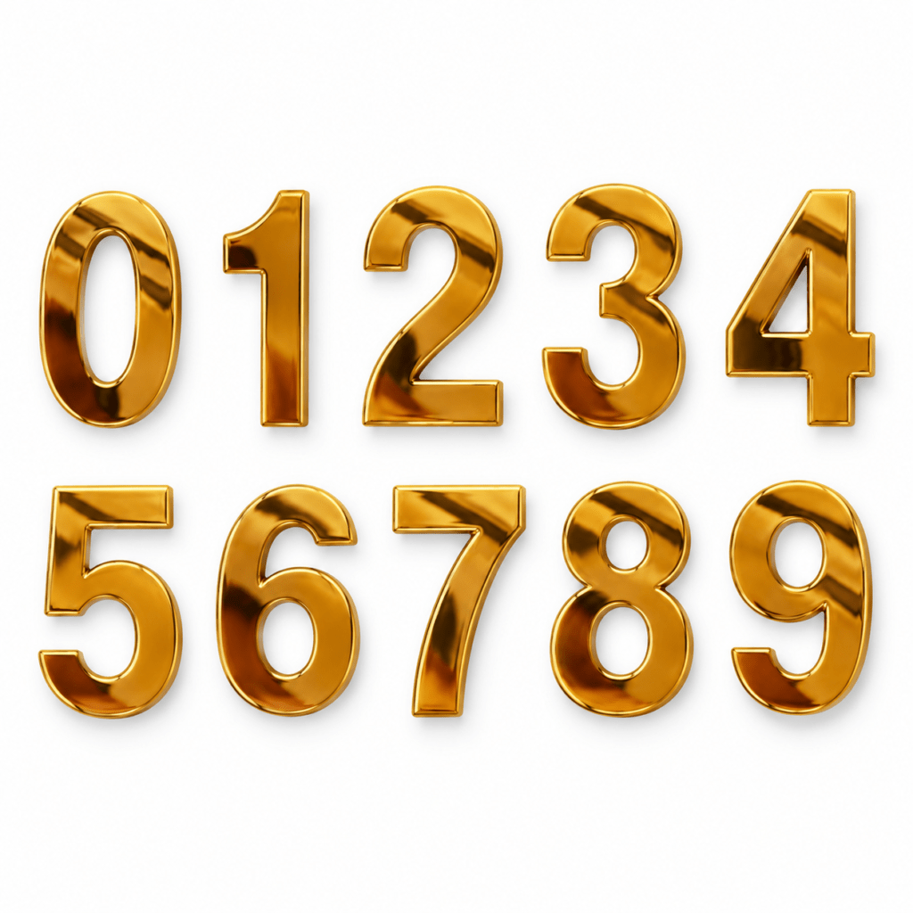 Metal Number — 0 1 2 3 4 5 6 7 8 9 — 0361NO9