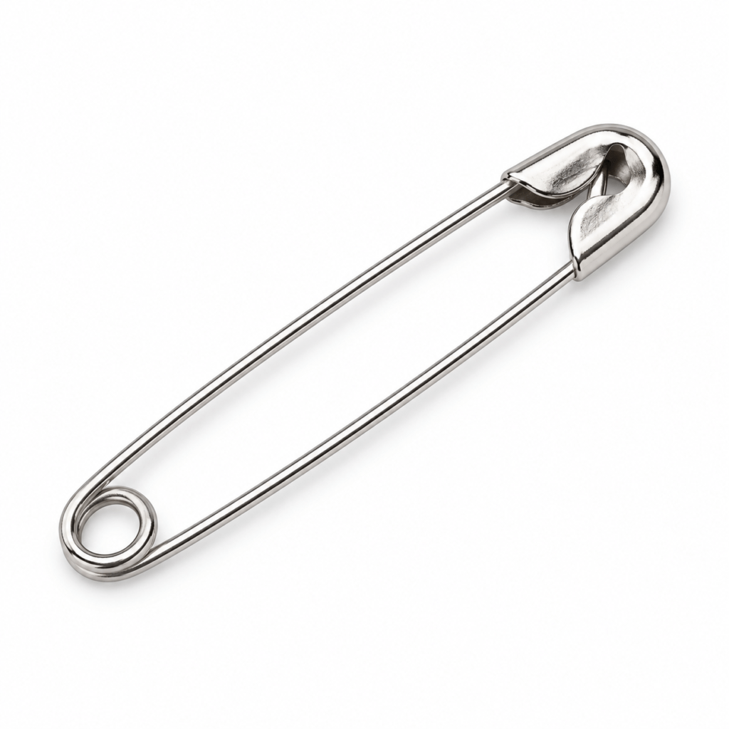 دبوس — SAFETY PIN SILVER — 0361K6546