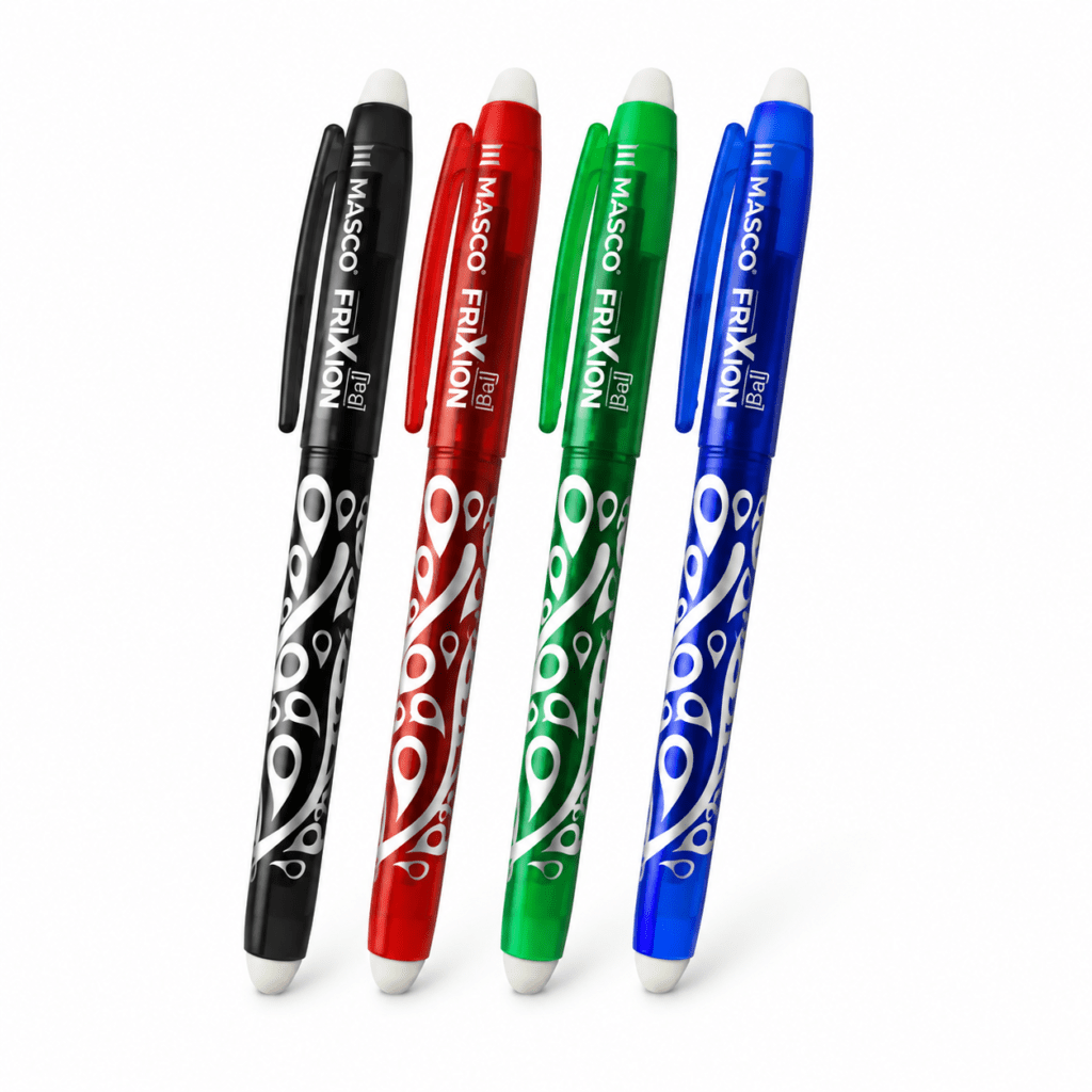MASCO four-colour erasable pen set
