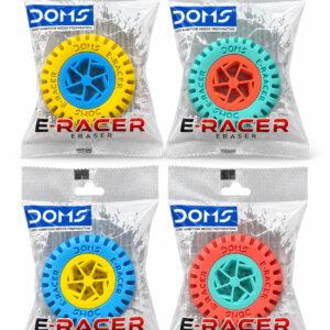 E-Racer Wheel-Shaped Eraser, Non-Toxic, Assorted Colours, 1 Piece